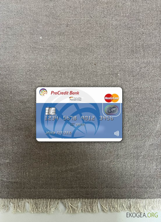 Allemagne ProCredit Bank MasterCard photolook recto